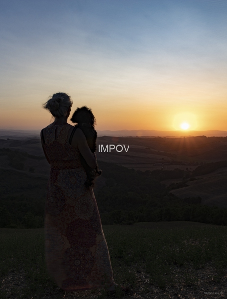 Sonnenuntergang, Toskana